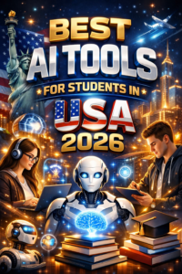 Best AI Tools for Students in USA 2026 
Best AI Tools for Students in USA 2026 – Top Free & Paid Tools