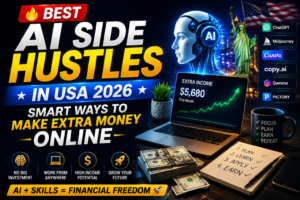 Best AI Side Hustles in USA 2026